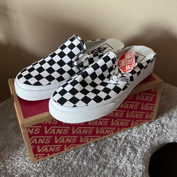 Vans Shoes - Vans classic slip on mules womens 5 NWT